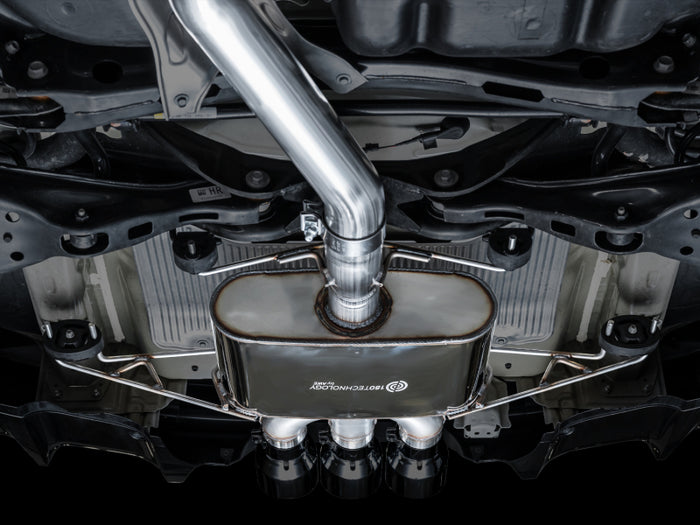 AWE Tuning 2024 Acura Integra Type S DE5 FWD Touring Edition Exhaust w/ Triple Diamond Black Tips available at Damond Motorsports