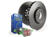 EBC Brakes S11 Kits Greenstuff 2000 and RK Rotors; Front; FMSI Pad No. D002; Solid; 4 Bolt Holes; 250mm Dia.; 13mm Thick; available at Damond Motorsports