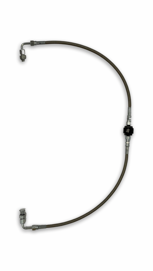 Gravedigger Top Mount Turbo Oil Feed Line available at Damond Motorsports