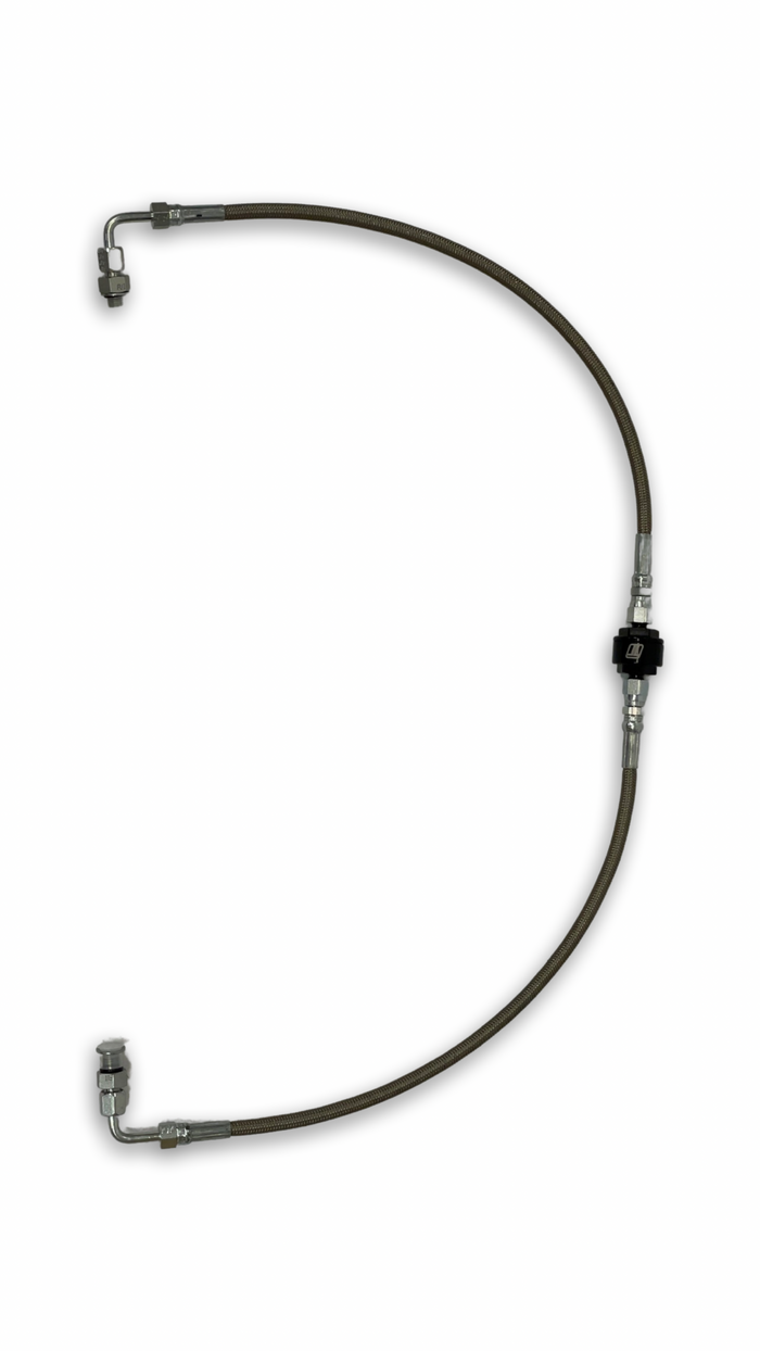 Gravedigger Top Mount Turbo Oil Feed Line available at Damond Motorsports