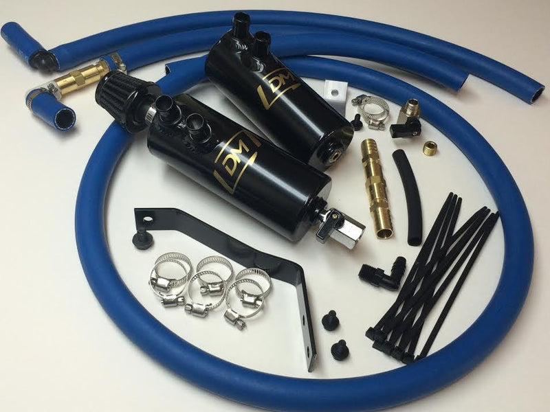 Mazdaspeed6 Dual Oil Catch Can Kit | Damond Motorsports