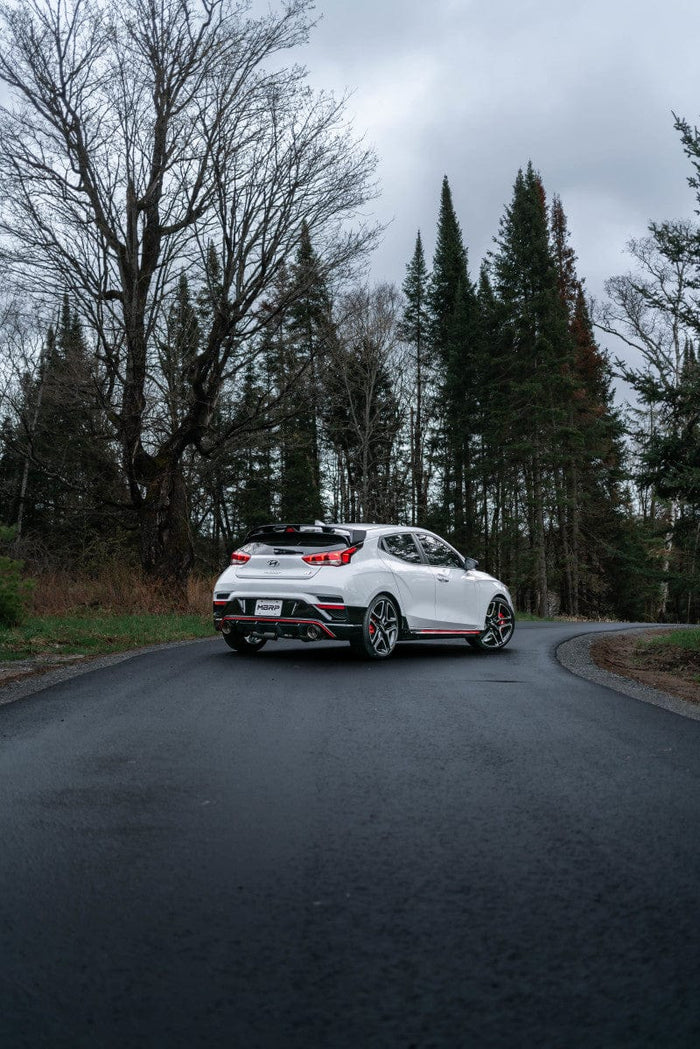 MBRP 2019+ Hyundai Veloster N 2.0L Turbo 3in Cat Back - Aluminized Steel - T304 Tip available at Damond Motorsports
