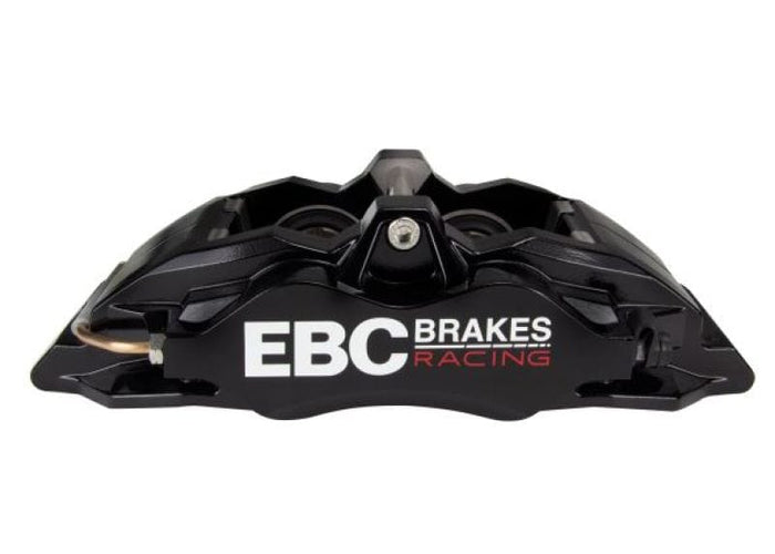 EBC Racing 05-11 Ford Focus ST (Mk2) Front Right Apollo-4 Black Caliper available at Damond Motorsports