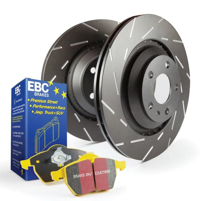 EBC-EBC S9 Kits Yellowstuff Pads and USR Rotors- at Damond Motorsports