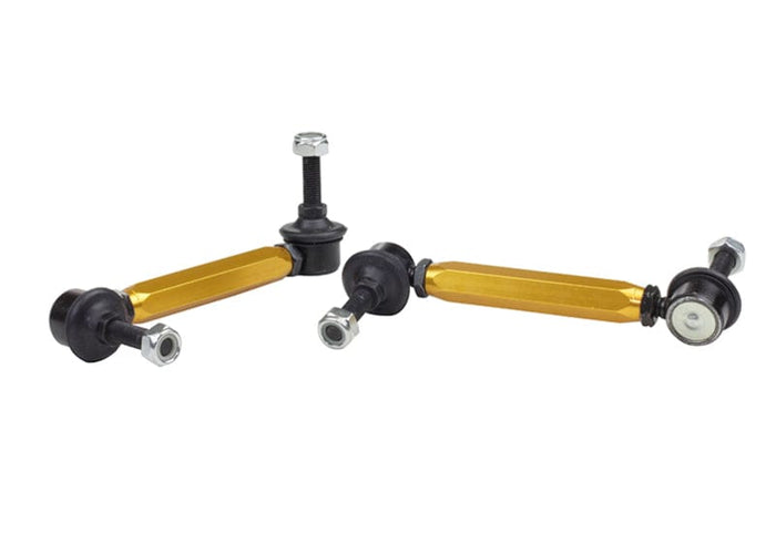 Whiteline-Whiteline 03-06 Mitsubishi Lancer Evo 8/9 Rear Swaybar link kit-adjustable ball end links- at Damond Motorsports