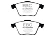 EBC-EBC 07-13 Mazda 3 2.3 Turbo Orangestuff Front Brake Pads- at Damond Motorsports