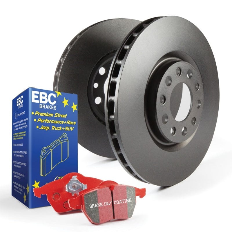 EBC-EBC S12 Kits Redstuff Pads and RK Rotors- at Damond Motorsports