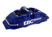 EBC Racing 05-11 Ford Focus ST (Mk2) Front Right Apollo-4 Blue Caliper available at Damond Motorsports