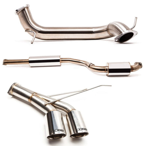 Cobb Ford Focus ST SS 3in Catback Exhaust available at Damond Motorsports
