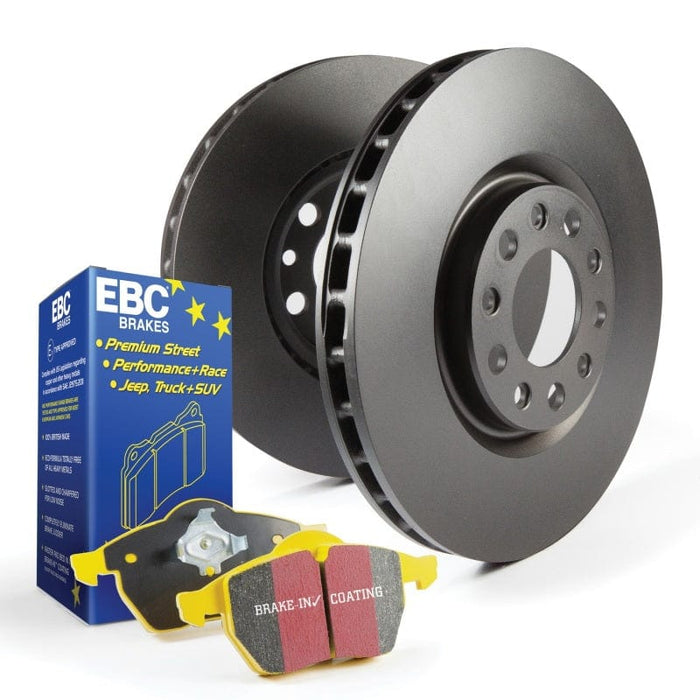 EBC-EBC S13 Kits Yellowstuff Pads and RK Rotors- at Damond Motorsports