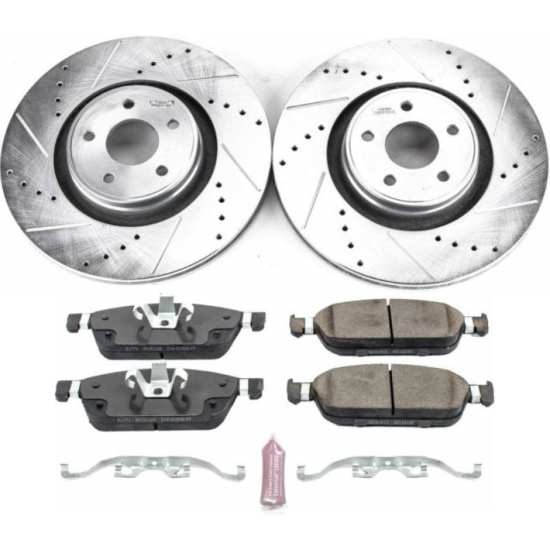 Front Brake Pads And Disc Rotors Set For Ford Focus LW Sports 2011-2015 – HP SET_HR7039_HDB1679