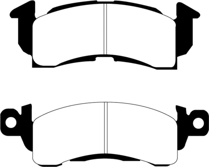 EBC-EBC 73-74 Buick Apollo 4.1 Yellowstuff Front Brake Pads- at Damond Motorsports