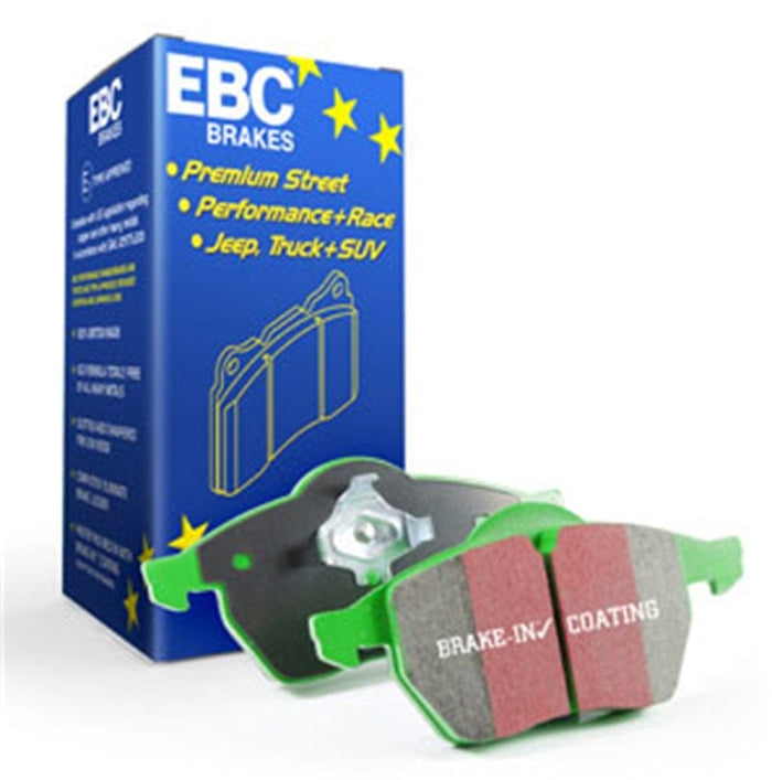 EBC-EBC 04-08 Acura TL 3.2 (Manual)(Brembo) Greenstuff Front Brake Pads- at Damond Motorsports