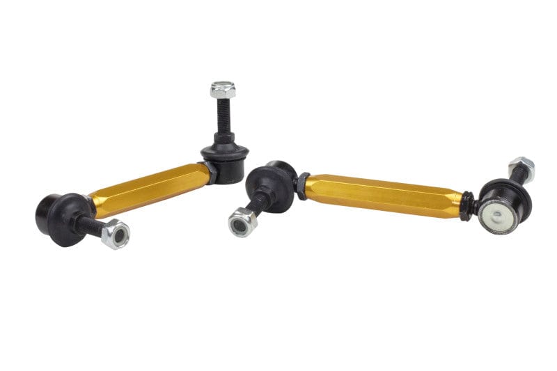 Whiteline-Whiteline 03-06 Mitsubishi Lancer Evo 8/9 Rear Swaybar link kit-adjustable ball end links- at Damond Motorsports