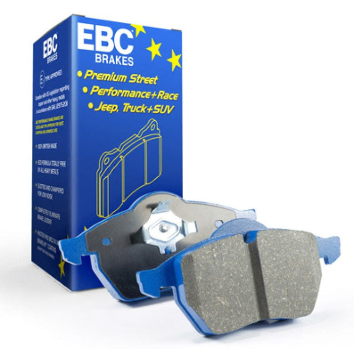 EBC-EBC 13-15 Acura ILX 1.5L Hybrid Bluestuff Front Brake Pads- at Damond Motorsports