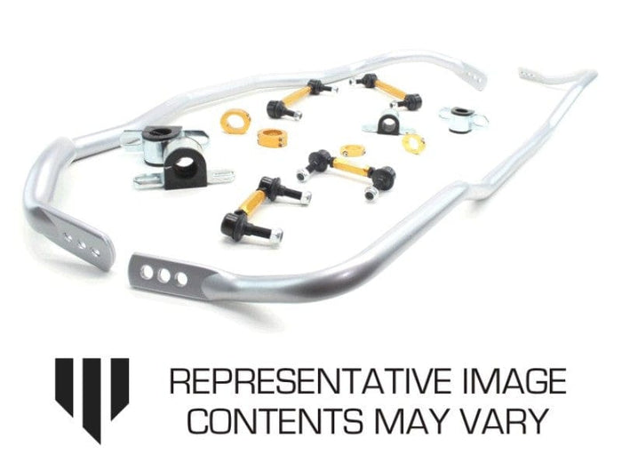 Whiteline-Whiteline 03-06 Mitsubishi Lancer EVO / 05-06 EVO MR/RS Front & Rear Sway Bar Kit w/24mm Rear- at Damond Motorsports