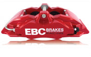 EBC-EBC Racing 05-11 Ford Focus ST (Mk2) Front Left Apollo-4 Red Caliper- at Damond Motorsports