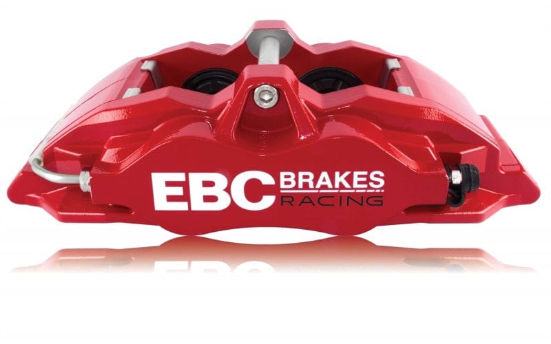 EBC-EBC Racing 05-11 Ford Focus ST (Mk2) Front Left Apollo-4 Red Caliper- at Damond Motorsports