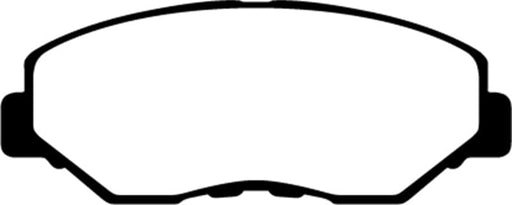 EBC-EBC 13-15 Acura ILX 1.5 Hybrid Yellowstuff Front Brake Pads- at Damond Motorsports