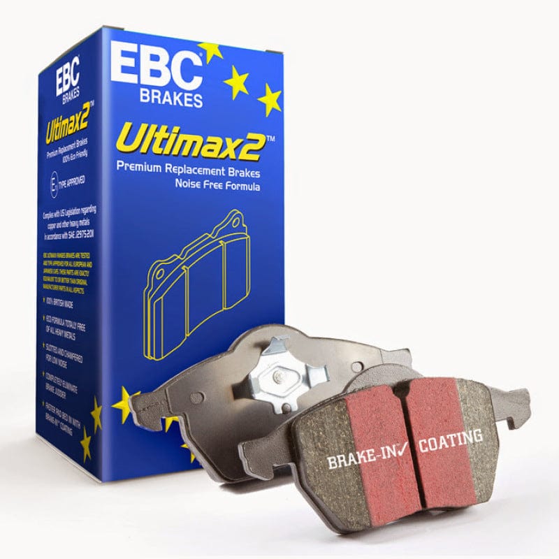 EBC-EBC 02-05 Mitsubishi Lancer 2.0 ES Ultimax2 Front Brake Pads- at Damond Motorsports