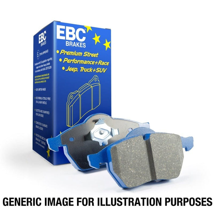 EBC-EBC Ford Saleen Mustang Alcon front calipers Bluestuff Front Brake Pads- at Damond Motorsports
