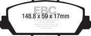 EBC-EBC 12+ Acura RDX 3.5 Greenstuff Front Brake Pads- at Damond Motorsports