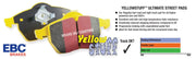 EBC-EBC 12+ Acura RDX 3.5 Yellowstuff Front Brake Pads- at Damond Motorsports