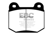 EBC-EBC 99-03 Mitsubishi Lancer Evolution 2.0 Turbo Redstuff Rear Brake Pads- at Damond Motorsports