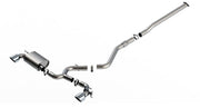 Borla 22-23 Hyundai Kona N 2.0L 4 CYL. Turbo AT/MT ATAK Catback Exhaust Bright Chrome available at Damond Motorsports