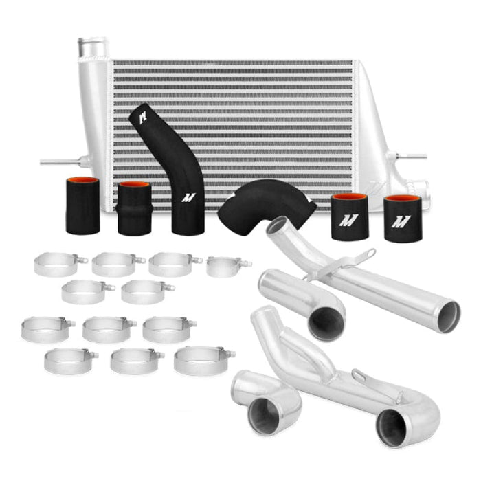 Mishimoto-Mishimoto 08+ Mitsubishi Evo X Front-Mount Intercooler Kit - Silver- at Damond Motorsports