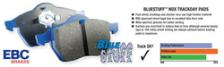 EBC-EBC Ford Saleen Mustang Alcon front calipers Bluestuff Front Brake Pads- at Damond Motorsports