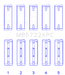 King Engine Bearings-King Mitsubishi 4B11T EVO X 2007+ (Size 0.25) Coated Performance Main Bearing Set- at Damond Motorsports