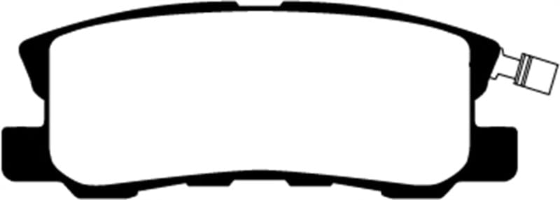 EBC-EBC 11-14 Chrysler 200 3.6 Greenstuff Rear Brake Pads- at Damond Motorsports