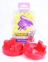 Powerflex-Saab 9-3 (2002+) Rear Lower Engine Mount Insert - Square Center- at Damond Motorsports