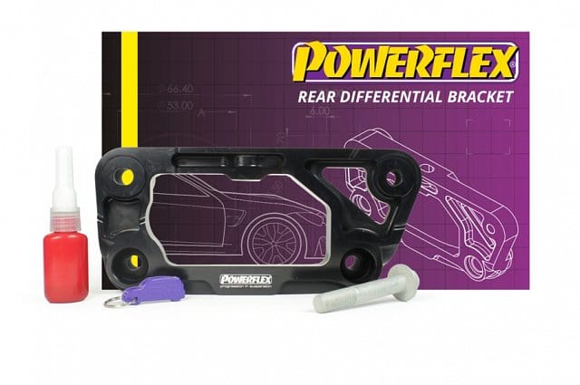 Powerflex-BMW F8X M2/M3/M4 Dual Mount Diff Bracket- at Damond Motorsports