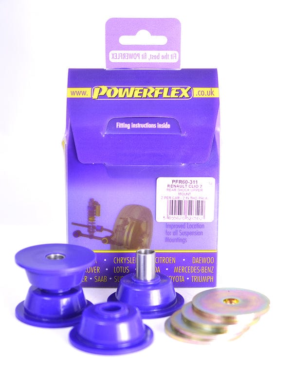 Renault Clio III Sport / Clio II Rear Shock Upper Mounts