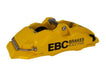 EBC Racing 05-11 Ford Focus ST (Mk2) Front Left Apollo-4 Yellow Caliper available at Damond Motorsports