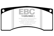 EBC-EBC Ford Saleen Mustang Alcon front calipers Orangestuff Front Brake Pads- at Damond Motorsports