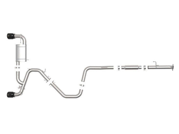 aFe-aFe Hyundai Veloster N 21-22 L4-2.0L (t) Takeda Cat-Back Exhaust System- Black Tips- at Damond Motorsports