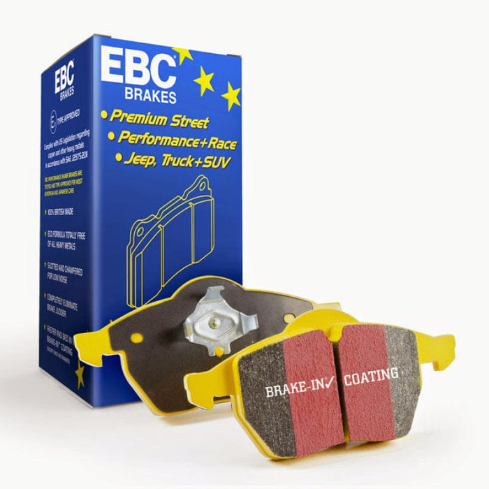 EBC-EBC 17-21 Honda Civic Type-R (FK8) Yellowstuff Front Brake Pads- at Damond Motorsports