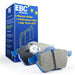 EBC-EBC 08-16 Mitsubishi Lancer Evo 10 2.0 Turbo (1 piece rotor) Bluestuff Rear Brake Pads- at Damond Motorsports