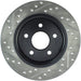 Stoptech-StopTech 12-15 Ford Focus w/ Rear Disc Brakes Rear Left Slotted & Drilled Rotor- at Damond Motorsports