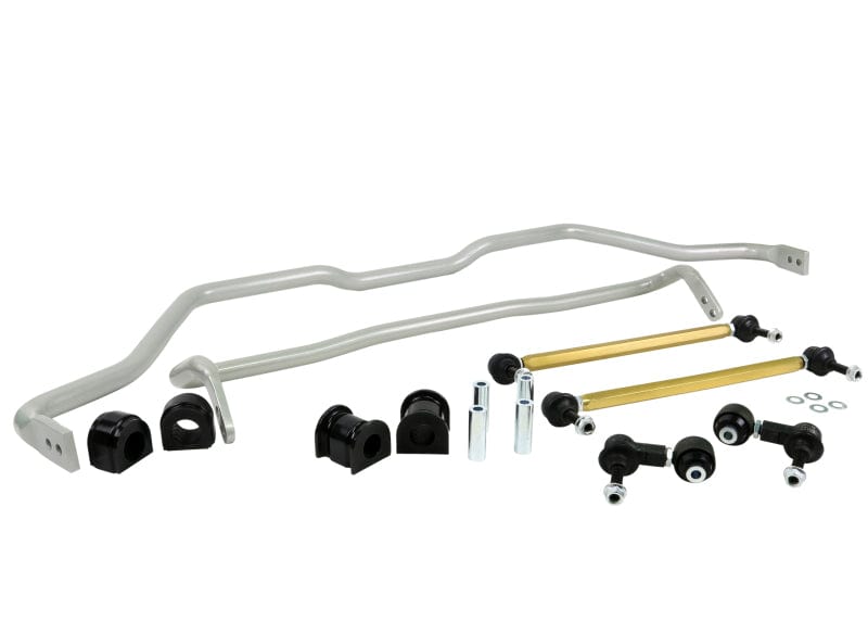 Whiteline-Whiteline 17-18 Honda Civic Type-R FK8 / 16-18 Honda Civic EX/LX Front & Rear Sway Bar Kit- at Damond Motorsports