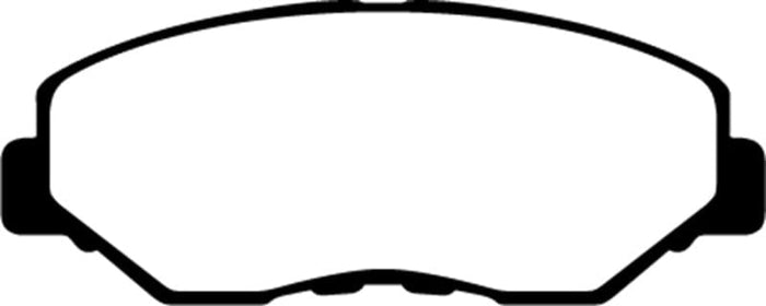 EBC-EBC 13-15 Acura ILX 1.5 Hybrid Greenstuff Front Brake Pads- at Damond Motorsports