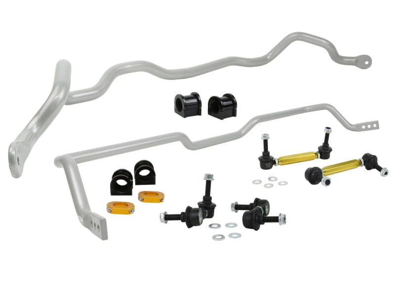 Whiteline-Whiteline 03-06 Mitsubishi Lancer EVO / 05-06 EVO MR/RS Front & Rear Sway Bar Kit w/24mm Rear- at Damond Motorsports