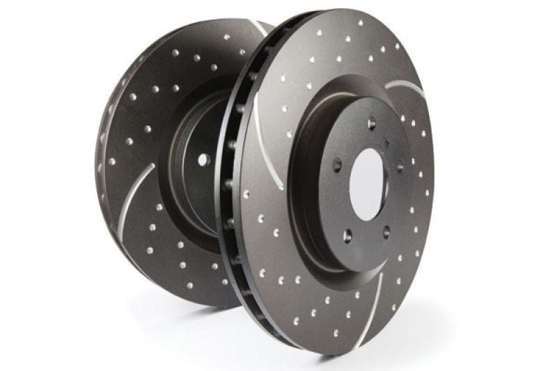 EBC-EBC 04+ Mitsubishi Lancer Sportback 2.4 (4 Lug) GD Sport Rear Rotors- at Damond Motorsports