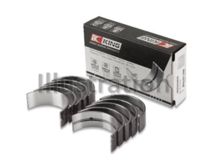 King Engine Bearings-King Mitsubishi 2007+ 4B11T Turbo EVO X (Size +0.25mm) Crankshaft Main Bearing Set- at Damond Motorsports