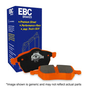 EBC-EBC 07-13 Mazda 3 2.3 Turbo Orangestuff Front Brake Pads- at Damond Motorsports