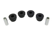 Whiteline-Whiteline 03-05 Mitsubishi Lancer Evo 8 (excl Evo 9) Rear Diff Mount Bushing Kit- at Damond Motorsports