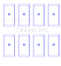 King Engine Bearings-King Mitsubishi 4G63 / 4G64 6 Bolt 1st Gen DSM (Size 0.25) Coated Performance Rod Bearing Set- at Damond Motorsports